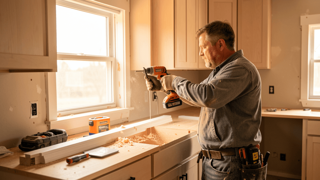 Construction framing in eastern Idaho
